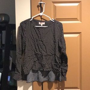 BRAND NEW - tags still on! Polka dot blouse